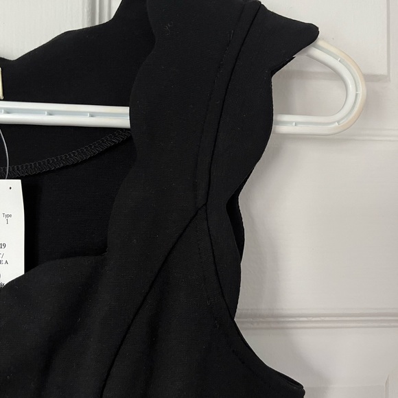 Black Monteau Scallop Neckline Dress (Size XS) - Picture 4 of 4